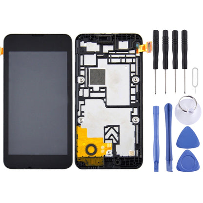 TFT LCD Screen for Nokia Lumia 530 Digitizer Full Assembly with Frame - LCD Screen by buy2fix | Online Shopping UK | buy2fix