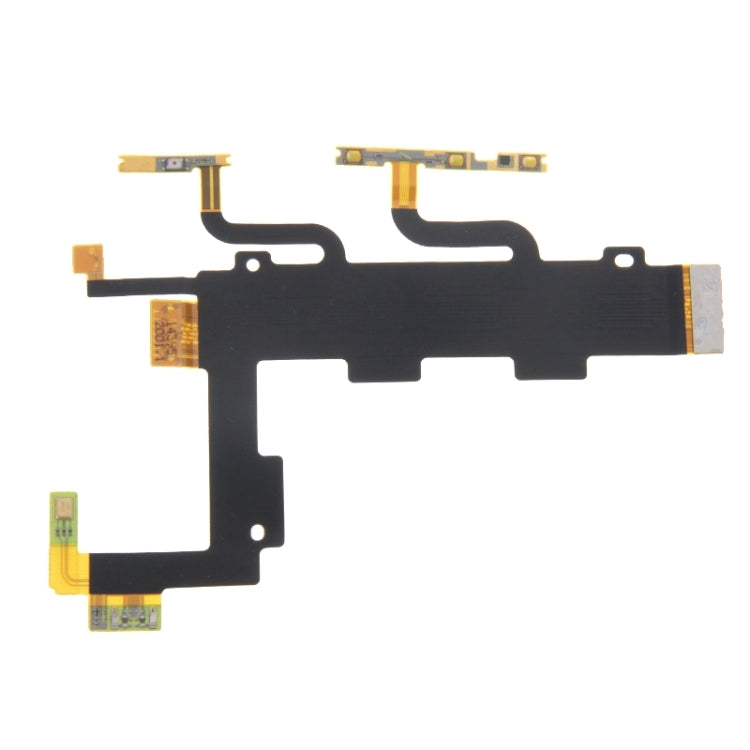 Power Button & Volume Button & Microphone Ribbon Flex Cable for Sony Xperia C3 by buy2fix