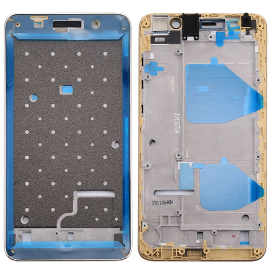 For Huawei Honor 4X Front Housing Screen Frame Bezel(Gold) - Frame Bezel Plate by buy2fix | Online Shopping UK | buy2fix