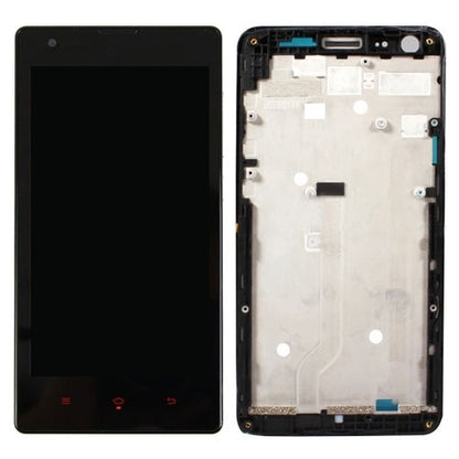 Front Housing Screen Frame Bezel for Xiaomi Redmi 3G Version(Black) - Frame Bezel Plate by buy2fix | Online Shopping UK | buy2fix