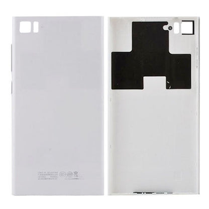Back Housing Cover for Xiaomi Mi3(White) - Back Cover by buy2fix | Online Shopping UK | buy2fix