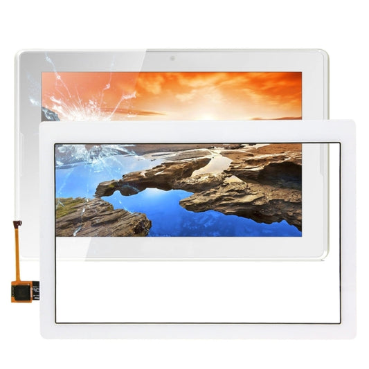 Touch Panel  for Lenovo Tab 2 A10-70(White) - Touch Panel by buy2fix | Online Shopping UK | buy2fix
