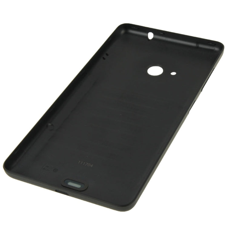 Bright Surface Solid Color Plastic Battery  Back Cover for Microsoft Lumia 535(Black) - Back Cover by buy2fix | Online Shopping UK | buy2fix