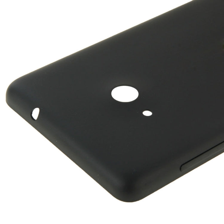 Bright Surface Solid Color Plastic Battery  Back Cover for Microsoft Lumia 535(Black) - Back Cover by buy2fix | Online Shopping UK | buy2fix