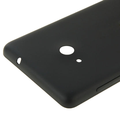 Bright Surface Solid Color Plastic Battery  Back Cover for Microsoft Lumia 535(Black) - Back Cover by buy2fix | Online Shopping UK | buy2fix