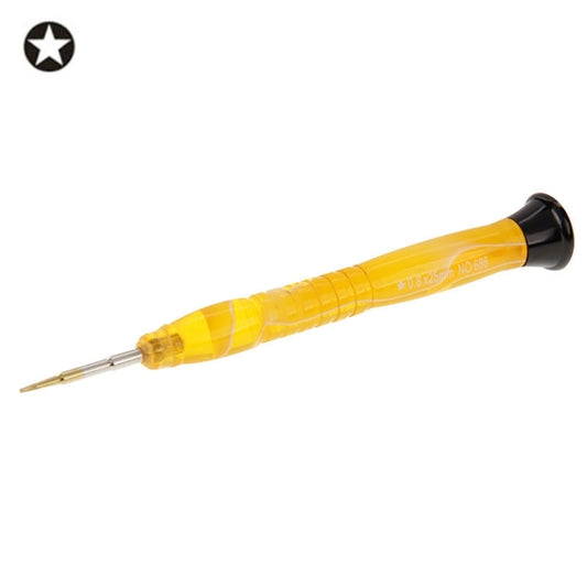 XL-0.8 Embedded Crystal Flower Professional Versatile 0.8 Pentalobe Screwdriver for Mobile Phone / Tablets Repair, Random Color Delivery(Green,Yellow,Red,Blue) - Screwdriver by buy2fix | Online Shopping UK | buy2fix