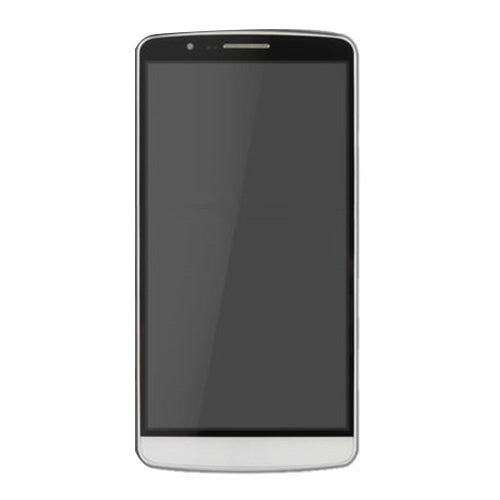 LCD Display + Touch Panel with Frame for LG G3 / D850 / D851 / D855 / VS985(White) - For LG by buy2fix | Online Shopping UK | buy2fix
