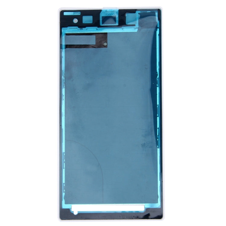 Front Housing LCD Frame Bezel Plate for Sony Xperia Z1 / C6902 / L39h / C6903 / C6906 / C6943(White) by buy2fix