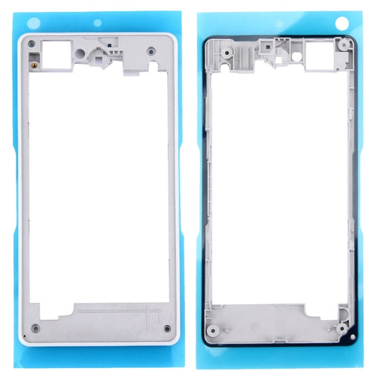Hinterer Gehäuserahmen für Sony Xperia Z1 Compact / D5503 (Weiß)