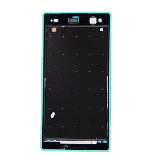 Front Housing with Adhesive for Sony Xperia C3(Green) by buy2fix