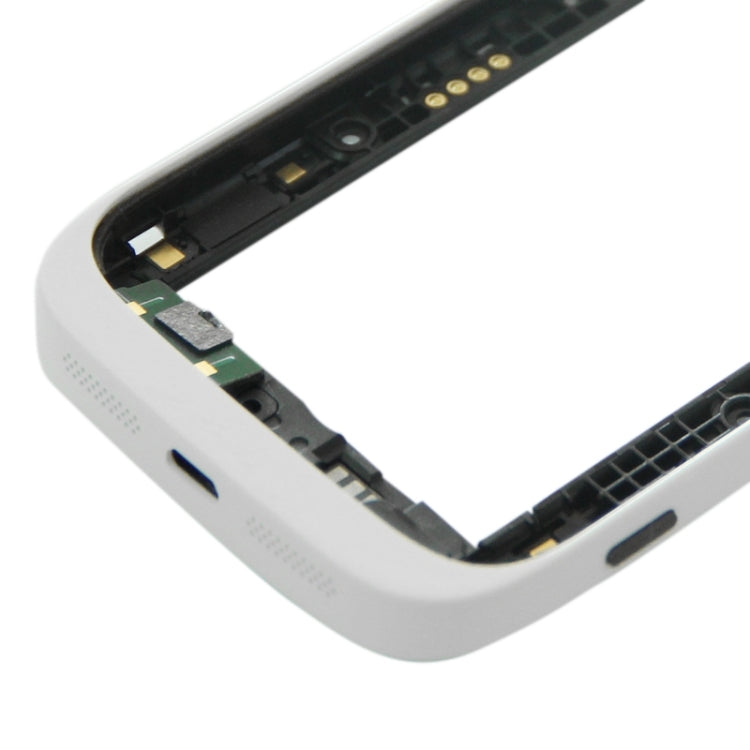 Middle Frame Bezel for Nokia Lumia 822(White) - Full Housing Cover by buy2fix | Online Shopping UK | buy2fix