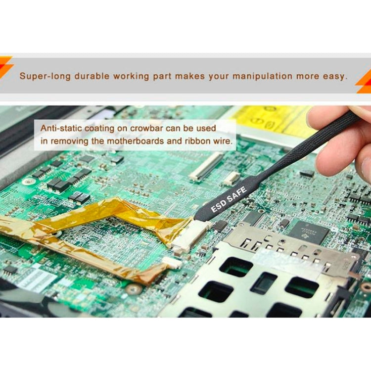 JAKEMY JM-OP13 Anti-static Pry Bar Metal Opening Tool / Flex Cable Remove Tool - Crowbar by JAKEMY | Online Shopping UK | buy2fix