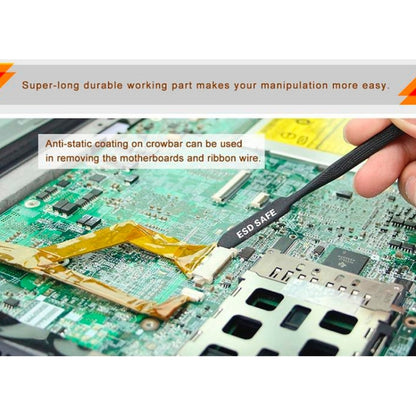 JAKEMY JM-OP13 Anti-static Pry Bar Metal Opening Tool / Flex Cable Remove Tool - Crowbar by JAKEMY | Online Shopping UK | buy2fix