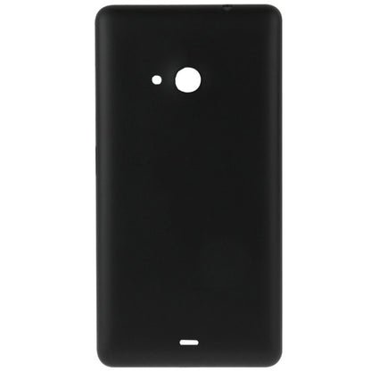 Frosted Surface Plastic Back Housing Cover  for Microsoft Lumia 535(Black) - For Microsoft by buy2fix | Online Shopping UK | buy2fix