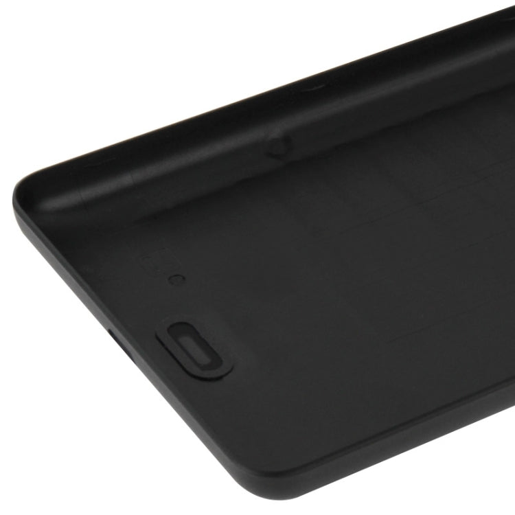 Frosted Surface Plastic Back Housing Cover  for Microsoft Lumia 535(Black) - For Microsoft by buy2fix | Online Shopping UK | buy2fix