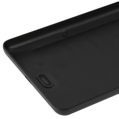 Frosted Surface Plastic Back Housing Cover  for Microsoft Lumia 535(Black) - For Microsoft by buy2fix | Online Shopping UK | buy2fix