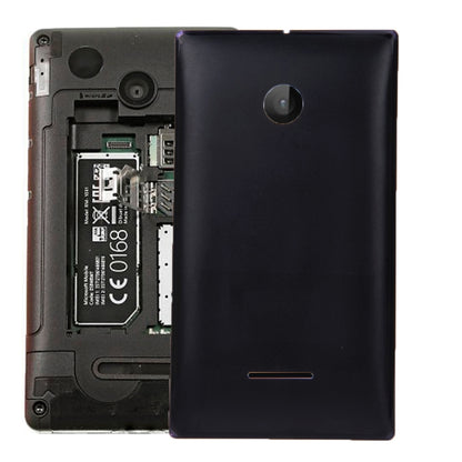Solid Color Battery Back Cover for Microsoft Lumia 532(Black) - For Microsoft by buy2fix | Online Shopping UK | buy2fix