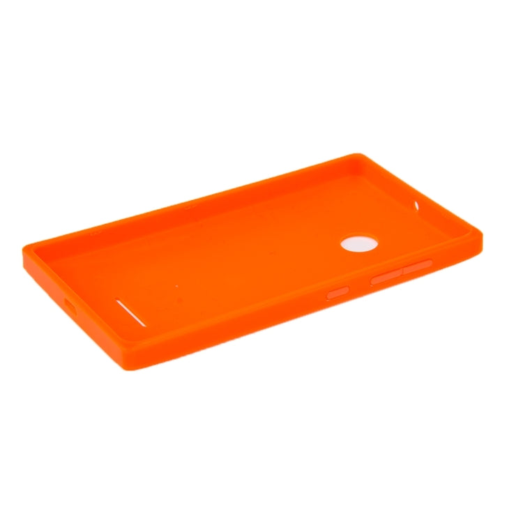 Solid Color Battery Back Cover for Microsoft Lumia 532(Orange) - For Microsoft by buy2fix | Online Shopping UK | buy2fix