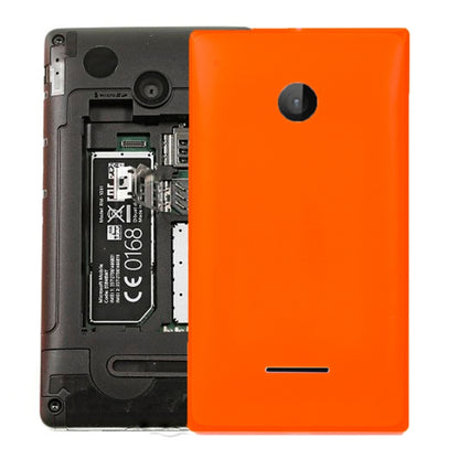Solid Color Battery Back Cover for Microsoft Lumia 532(Orange) - For Microsoft by buy2fix | Online Shopping UK | buy2fix