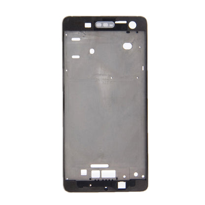 Front Housing LCD Frame Bezel Plate  for Xiaomi Mi 4(Silver) - Frame Bezel Plate by buy2fix | Online Shopping UK | buy2fix