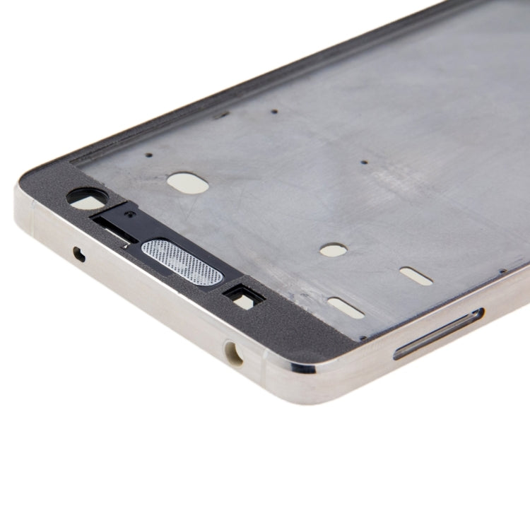 Front Housing LCD Frame Bezel Plate  for Xiaomi Mi 4(Silver) - Frame Bezel Plate by buy2fix | Online Shopping UK | buy2fix