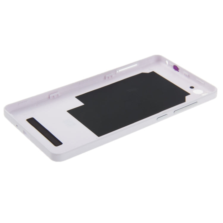 For Xiaomi Mi 4c Battery Back Cover(White) - Back Cover by buy2fix | Online Shopping UK | buy2fix