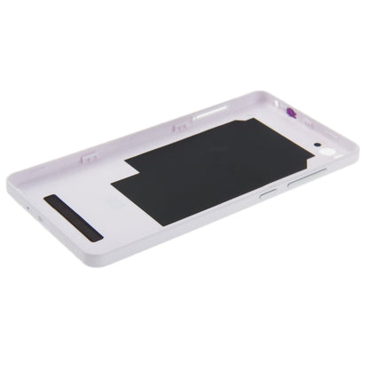 For Xiaomi Mi 4c Battery Back Cover(White) - Back Cover by buy2fix | Online Shopping UK | buy2fix
