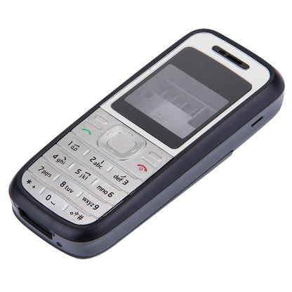 Full Housing Cover (Front Cover + Middle Frame Bezel + Battery Back Cover) for Nokia 1200 / 1208 / 1209(Black) - Full Housing Cover by buy2fix | Online Shopping UK | buy2fix