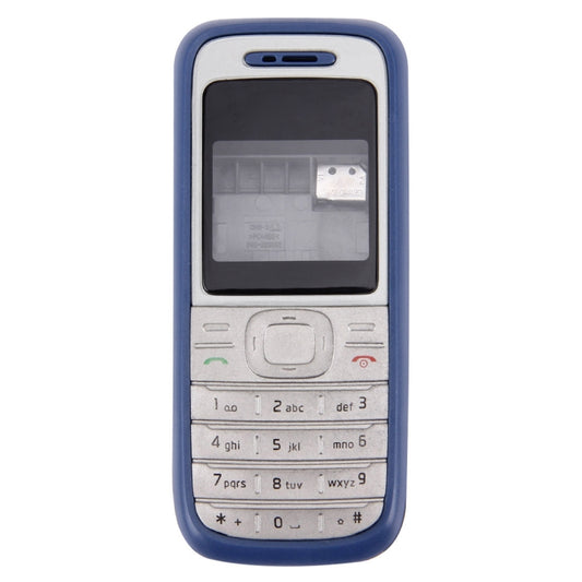 Full Housing Cover (Front Cover + Middle Frame Bezel + Battery Back Cover) for Nokia 1200 / 1208 / 1209(Blue) - Full Housing Cover by buy2fix | Online Shopping UK | buy2fix