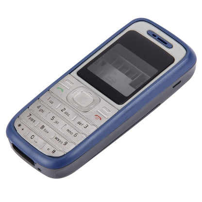 Full Housing Cover (Front Cover + Middle Frame Bezel + Battery Back Cover) for Nokia 1200 / 1208 / 1209(Blue) - Full Housing Cover by buy2fix | Online Shopping UK | buy2fix