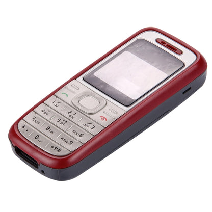 Full Housing Cover (Front Cover + Middle Frame Bezel + Battery Back Cover) for Nokia 1200 / 1208 / 1209(Red) - Full Housing Cover by buy2fix | Online Shopping UK | buy2fix