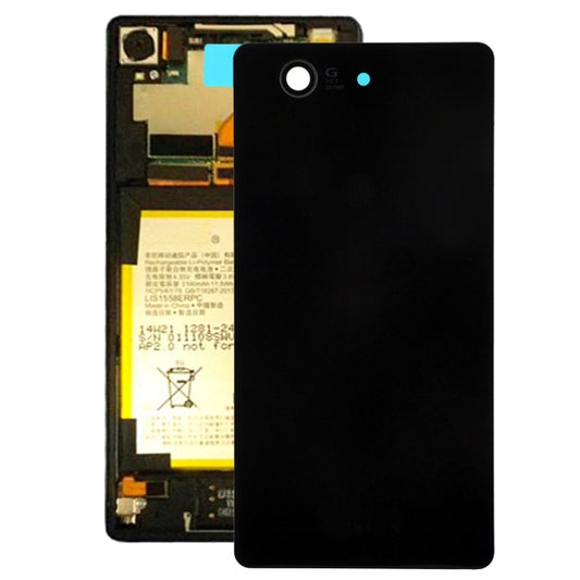 Original Battery Back Cover for Sony Xperia Z3 Compact / D5803(Black) by buy2fix