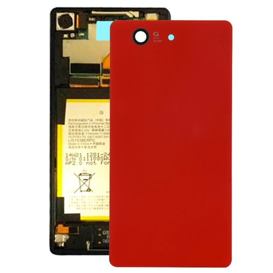 Original Battery Back Cover for Sony Xperia Z3 Compact / D5803(Red) by buy2fix
