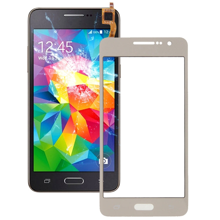 For Galaxy Grand  Prime / G531 Touch Panel (Gold) - Touch Panel by buy2fix | Online Shopping UK | buy2fix