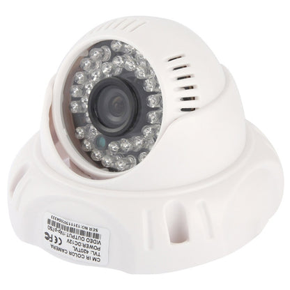 CMOS 420TVL 3.6mm Lens ABS Material Color Infrared Camera with 36 LED, IR Distance: 20m - Dome Camera by buy2fix | Online Shopping UK | buy2fix