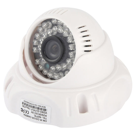 CMOS 420TVL 3.6mm Lens ABS Material Color Infrared Camera with 36 LED, IR Distance: 20m - Dome Camera by buy2fix | Online Shopping UK | buy2fix