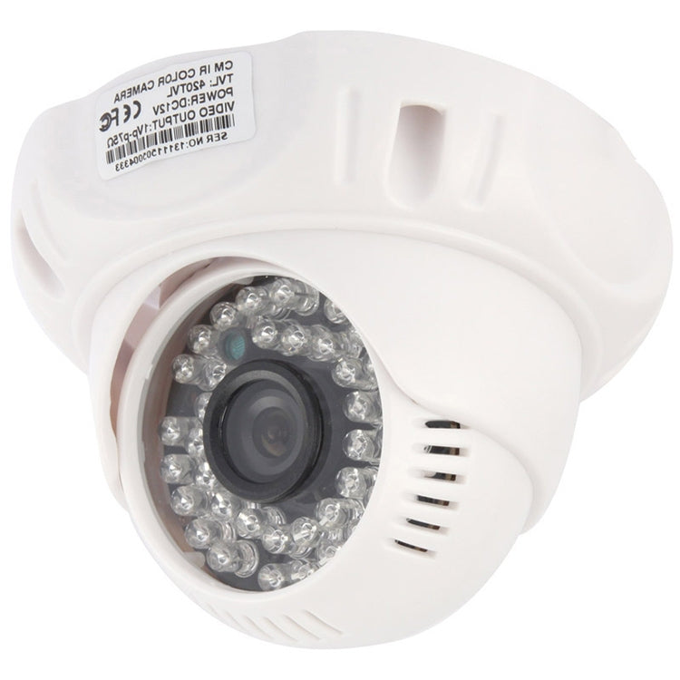 CMOS 420TVL 3.6mm Lens ABS Material Color Infrared Camera with 36 LED, IR Distance: 20m - Dome Camera by buy2fix | Online Shopping UK | buy2fix