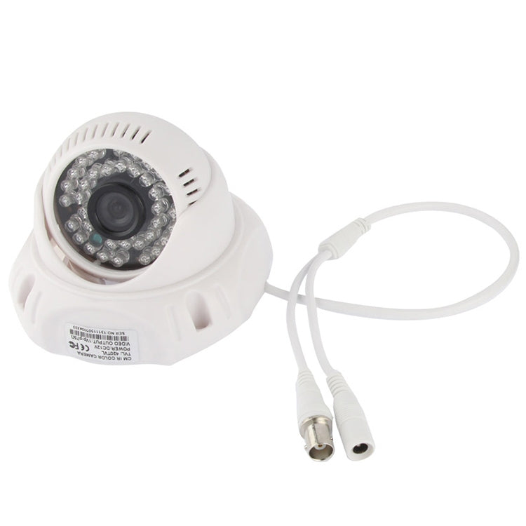 CMOS 420TVL 3.6mm Lens ABS Material Color Infrared Camera with 36 LED, IR Distance: 20m - Dome Camera by buy2fix | Online Shopping UK | buy2fix