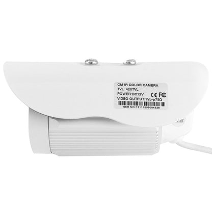 CMOS 420TVL 6mm Lens Metal Material Color Infrared Camera with 36 LED, IR Distance: 20m - Bullet Camera by buy2fix | Online Shopping UK | buy2fix