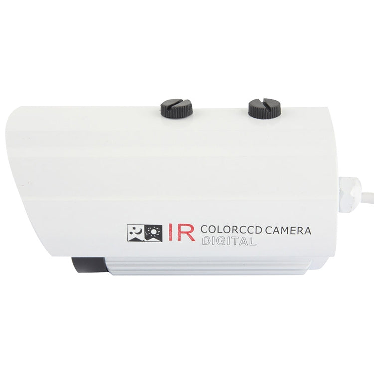 CMOS 420TVL 6mm Lens Metal Material Array LED Color Infrared Camera with 3 LED, IR Distance: 20m - Bullet Camera by buy2fix | Online Shopping UK | buy2fix