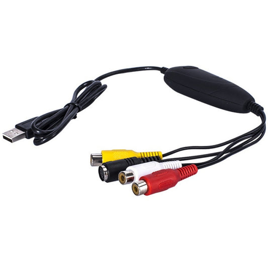 Ezcap USB 2.0 Video Capture, Support MPEG 2 Recording Format, TV System: PAL / NTSC(Black) - Video Capture Card by Ezcap | Online Shopping UK | buy2fix