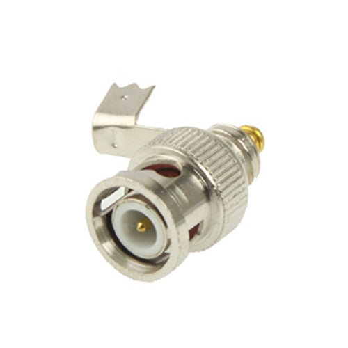 BNC Male Plug Bend Connector Adapter to Coaxial Cable - Connector by buy2fix | Online Shopping UK | buy2fix