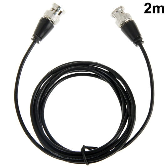 BNC Male to BNC Male Cable for Surveillance Camera, Length: 2m(Black) - Cable by buy2fix | Online Shopping UK | buy2fix