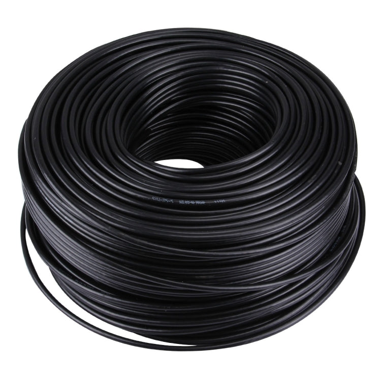 RF Coaxial Cable (75-5), Length: 180m(Black) - Cable by buy2fix | Online Shopping UK | buy2fix