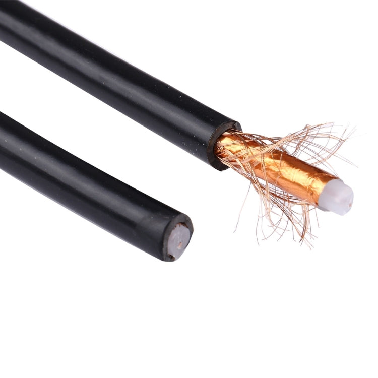 RF Coaxial Cable (75-5), Length: 180m(Black) - Cable by buy2fix | Online Shopping UK | buy2fix