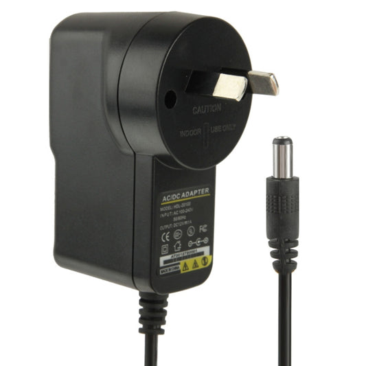 AC / DC Adapter 12V 1A for CCD Cameras, Output Tips: 5.5 x 2.1mm(Black) - Cable & Adapter by buy2fix | Online Shopping UK | buy2fix