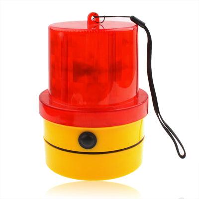 Flash Strobe Warning Light with Strong Magnetic Base (Yellow + Red) - Warning Lights by buy2fix | Online Shopping UK | buy2fix