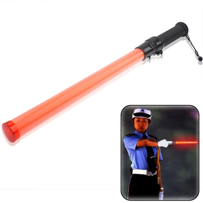 Safety Traffic 3-Mode Control Red LED Baton with Alarm Function, Length: 52cm - Warning Lights by buy2fix | Online Shopping UK | buy2fix