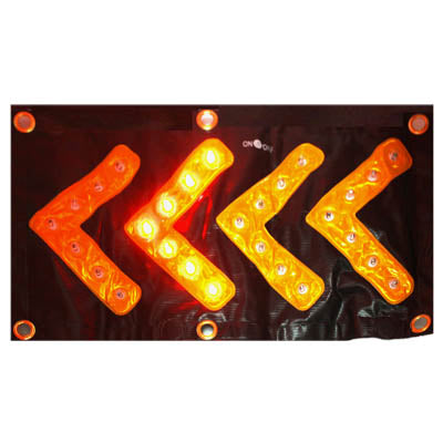 36 LED Car Safety Hazard Traffic Direction Signal Sign - Warning Lights by buy2fix | Online Shopping UK | buy2fix