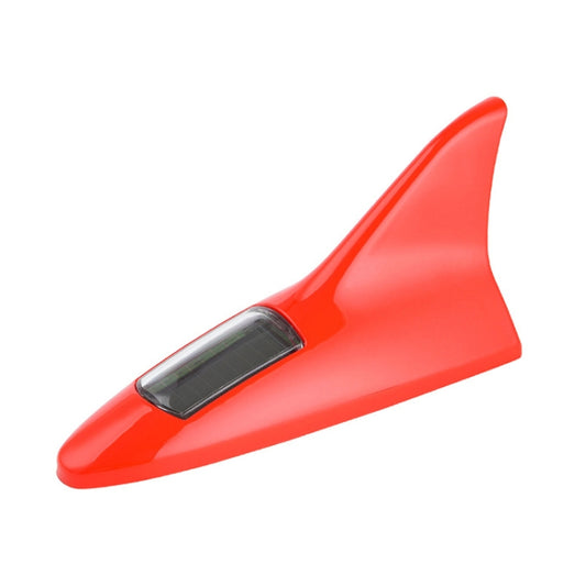 Solar Shark Fin High-positioned Alarm Light(Red) - Warning Lights by buy2fix | Online Shopping UK | buy2fix
